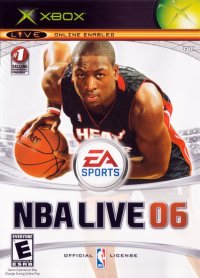 NBA Live 06 PAL Xbox PAL box art